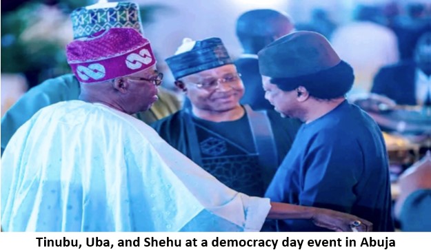 Tinubu, Shehu Sani name Uba Sani among democracy heroes