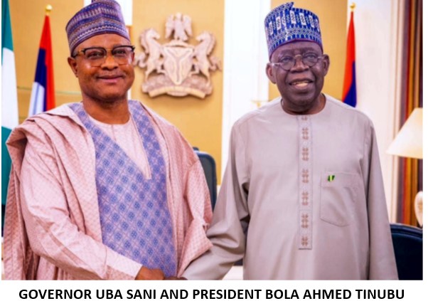 President Tinubu Commends Gov. Uba Sani Developmental Strides