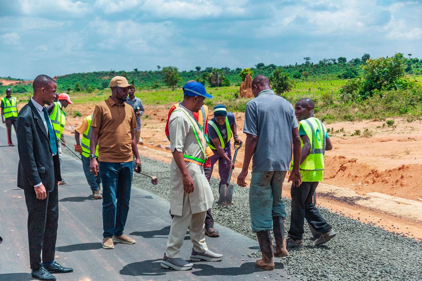 Uba Sani Breaks Jinx by Constructing Road Abandoned for Decades